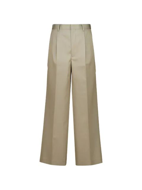 Auralee pleated wool trousers Neutrals A26SP09MG