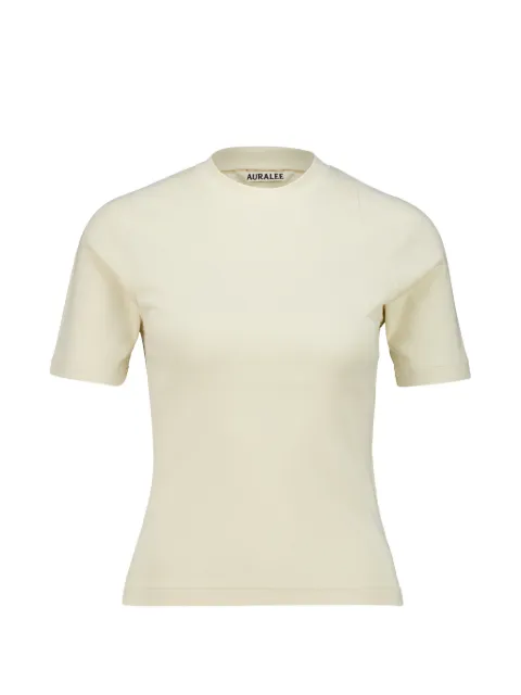Auralee raglan-sleeve T-shirt Neutrals A26ST02OF