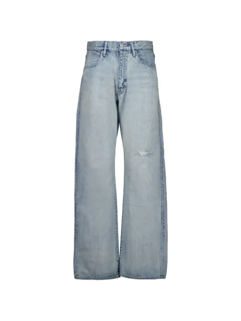 Auralee distressed jeans Blue A26SP05DE
