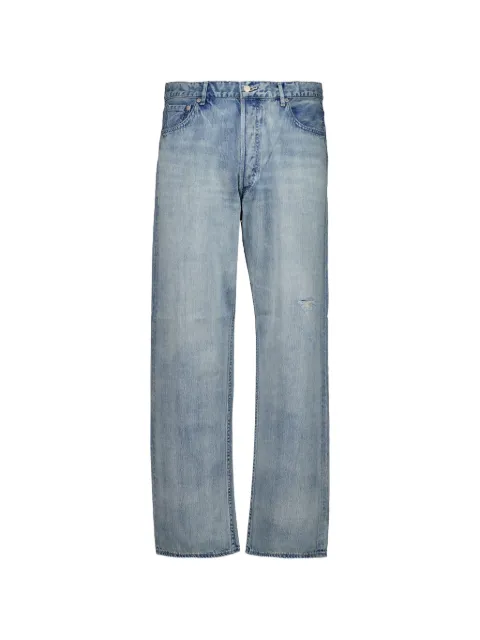 Auralee distressed faded jeans Blue A26SP03DE