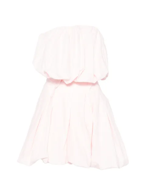 Magda Butrym bubble-hem mini dress Pink 215526