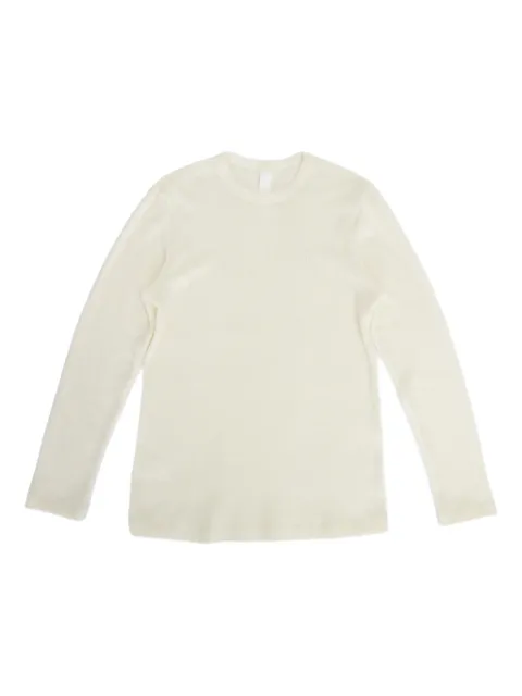 Chrome Hearts waffle embroidered sweater Neutrals CHRM0511