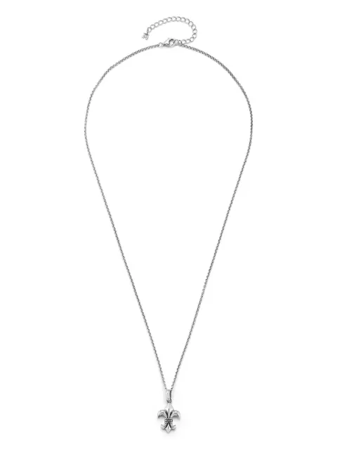 Mateo Fleur de Lis necklace Silver FLEURDELISNECKLACE