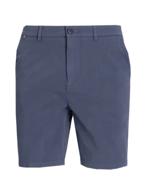 BOSS modern-fit cotton shorts Blue 50555235