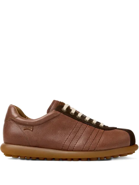 Camper Pelotas suede panelled leather sneakers Brown K101018009