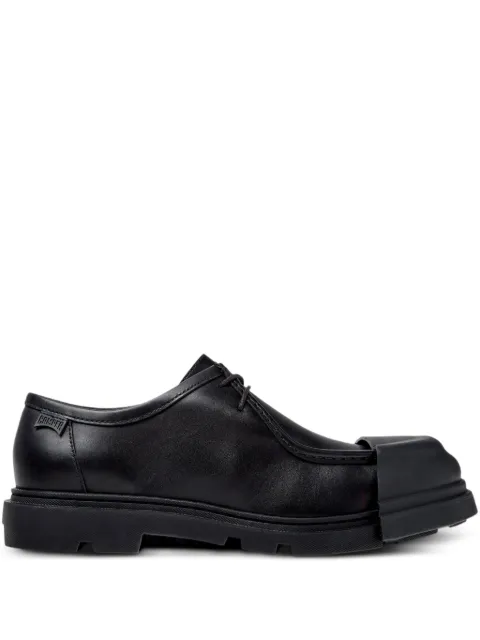 Camper Junction leather lace-up Derby shoes Black K100872029