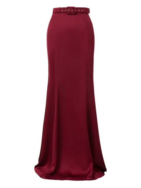 IL VOLO Anais belted-waist skirt Red ANAISSKIRT