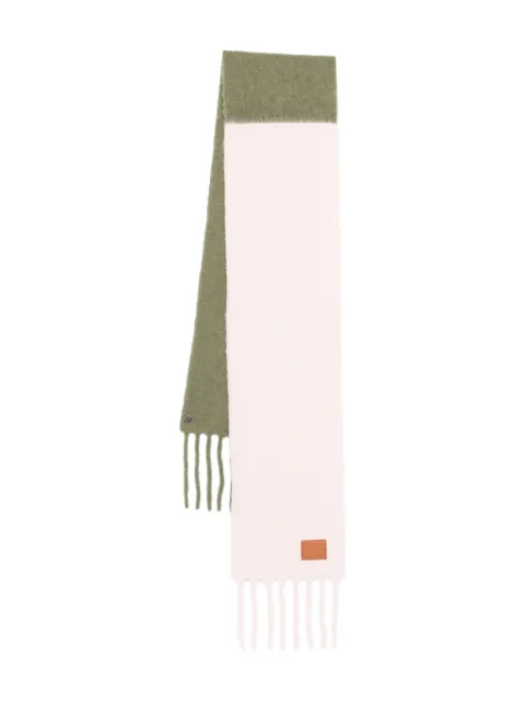 LOEWE two-tone scarf Pink FSF4SS1W06