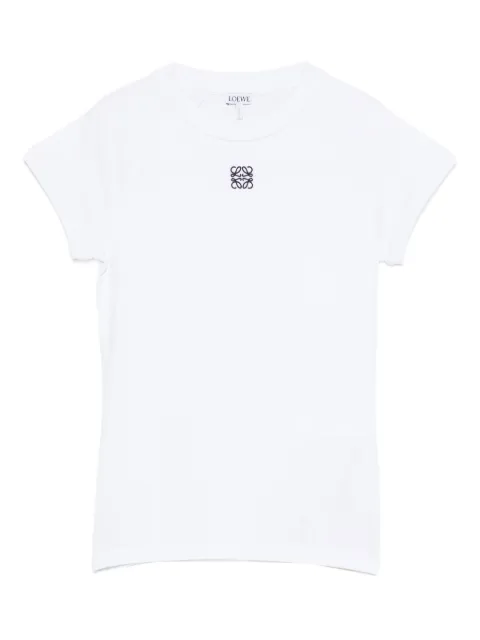 LOEWE logo-embroidered T-shirt White S359Y22XA7