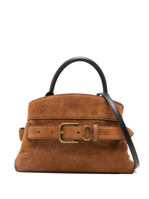 Marc Jacobs buckle-detail leather tote bag Brown 2R5HSC028H01860