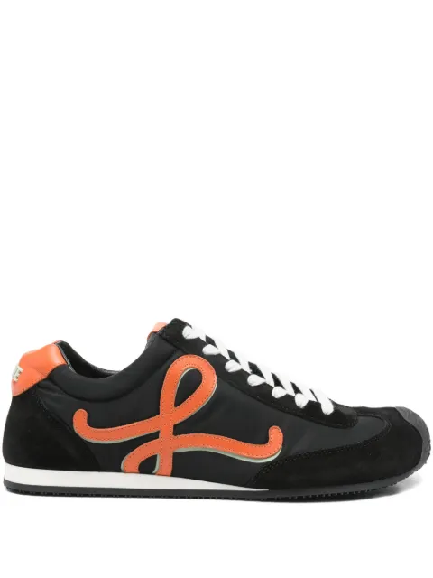 LOEWE logo-appliqué sneakers Black MBR2282X06