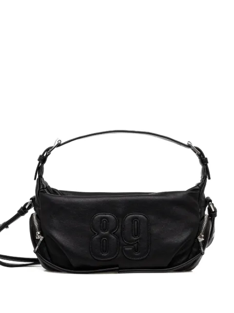 DKNY embossed-number shoulder bag Black R53CZM34