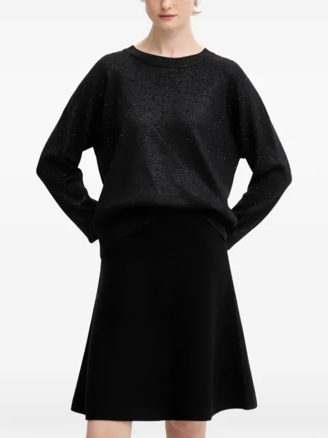 DKNY Sparkle Hotfix sweater Black P5MSAY50