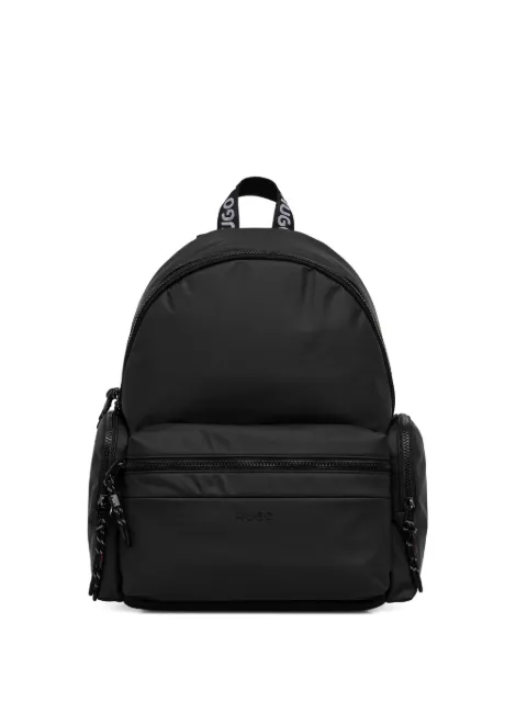 HUGO Wanner logo-detail backpack Black 50558537