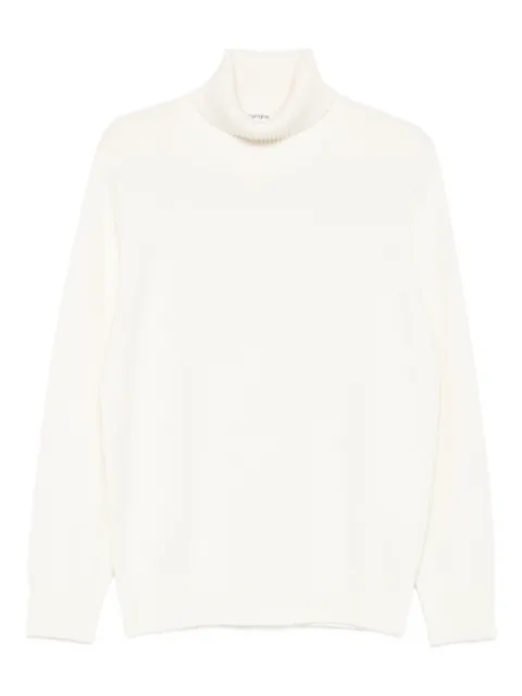 Kangra roll-neck jumper White K212005