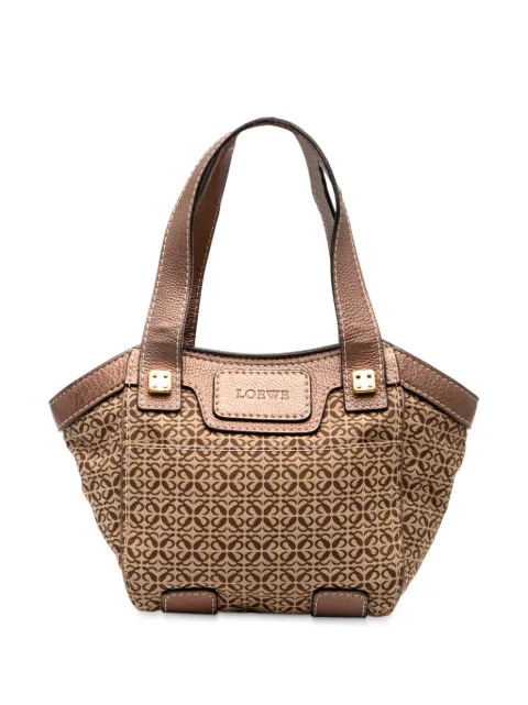 Loewe Pre-Owned 2007 Anagram Canvas tote bag Brown JRWVDTHK0RTXY9RX