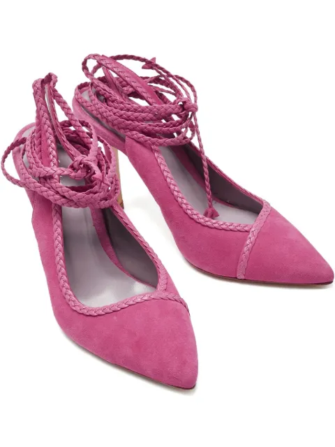 TITI ADESA ankle-wrap pointed pumps Pink 1179862