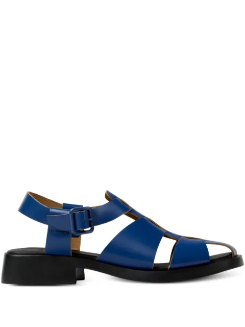 Camper Dana buckled leather sandals Blue K201489011