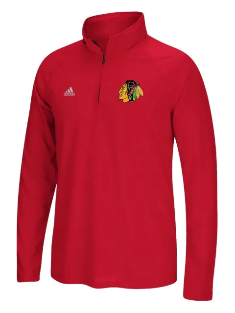 adidas quarter-zip sweatshirt Red CB7673