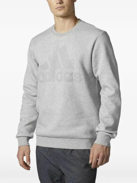 adidas 3-stripe logo sweatshirt Grey CG0857