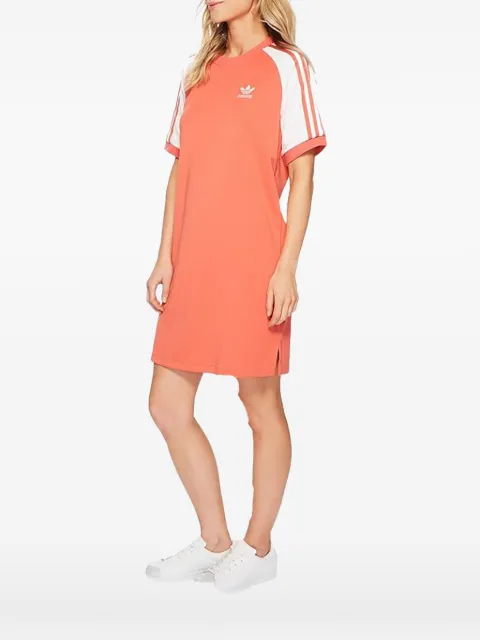 adidas Originals raglan-sleeve dress Orange CY4759
