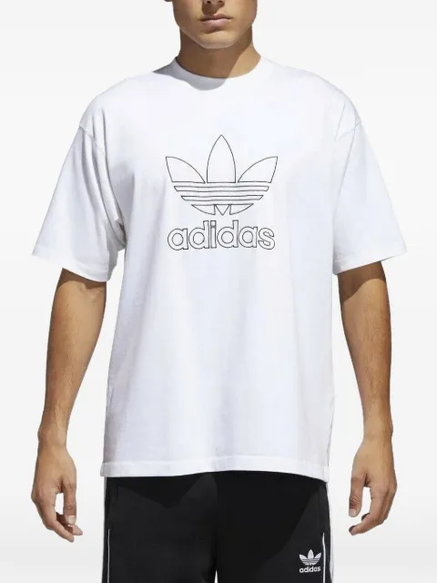 adidas logo-detail T-shirt White CE4834