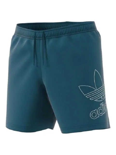adidas logo-detail shorts Blue CE4861