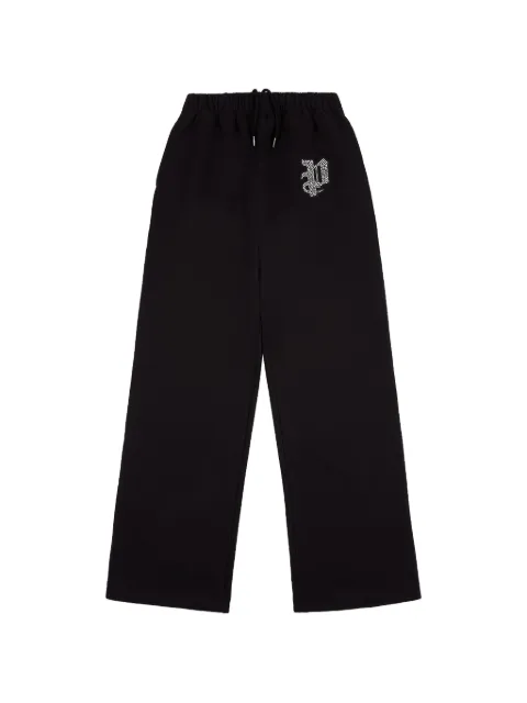 Purple Brand logo sweatpants Black M4217MBPP126