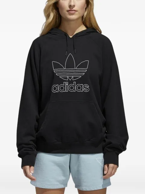 adidas Signature Trefoil hoodie Black CE4866