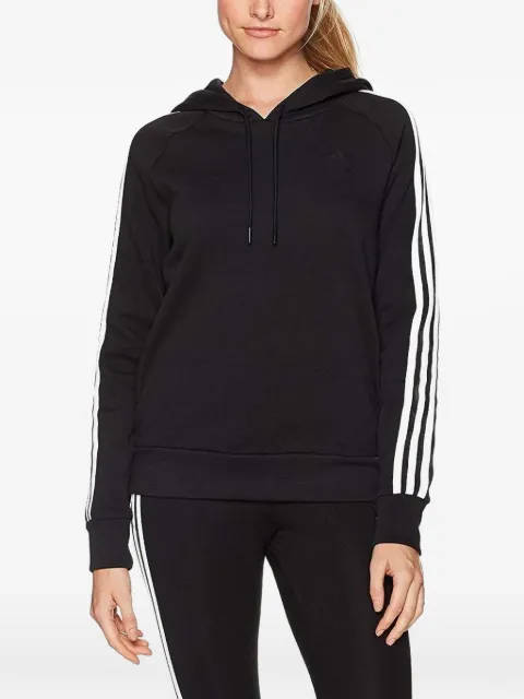 adidas 3 Stripe hoodie Black BK3865