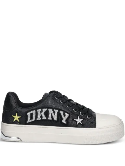 DKNY leather sneakers Black K4588454
