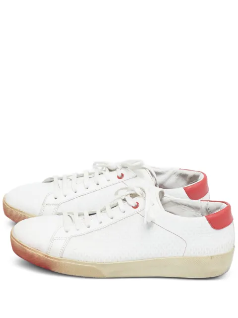 Carolina Herrera Vintage leather low-top sneakers White 1214736