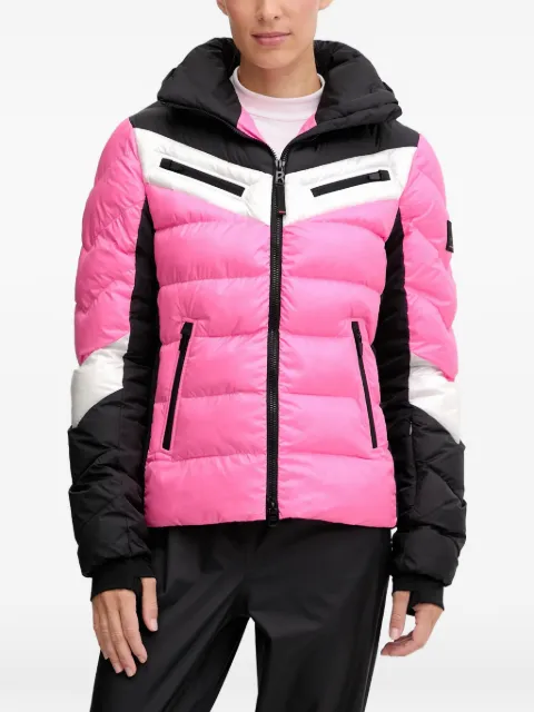BOGNER FIRE+ICE padded colour-block ski jacket Pink 34639893