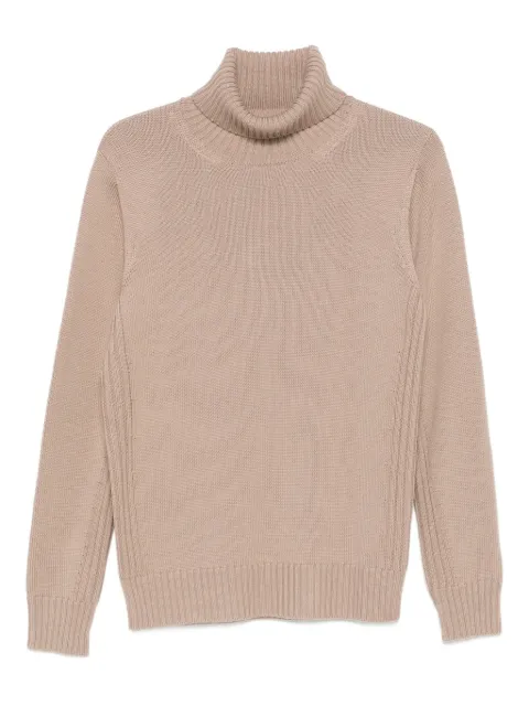 Kangra roll-neck sweater Brown K210405