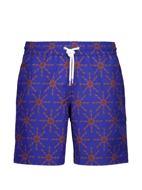 Frescobol Carioca Santos Board O Sol swim shorts Blue 2803