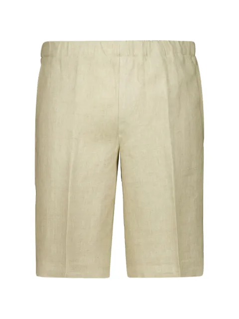 Piacenza Cashmere elasticated-waistband shorts Neutrals M2769001001