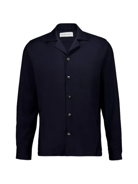 Frescobol Carioca Safra wool shirt Blue 2787683