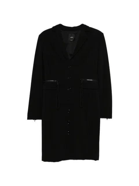 PINKO Honorata long-sleeves midi dress Black 106142A04I