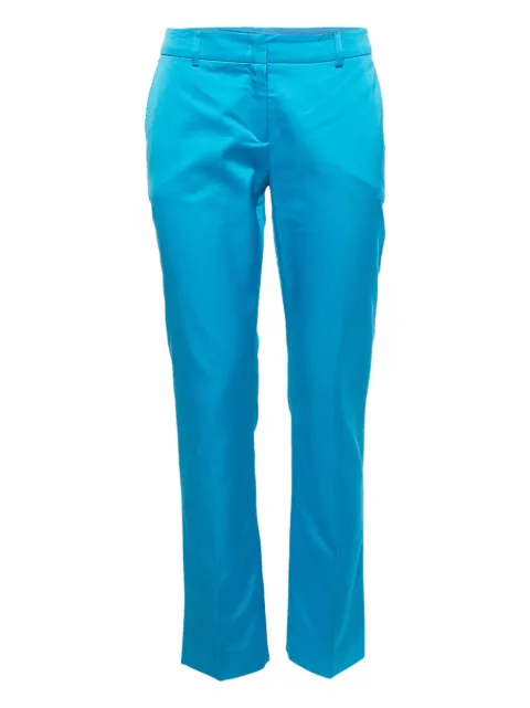Cavalli Class printed trousers and blouse set Blue 1188482