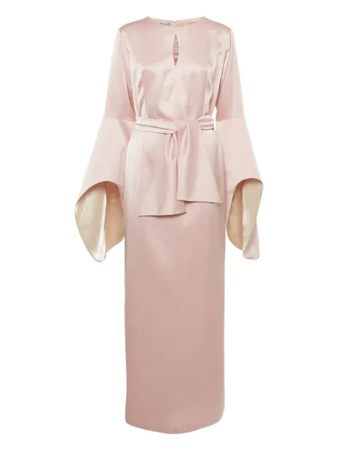 Baruni belted maxi dress Pink 1207953