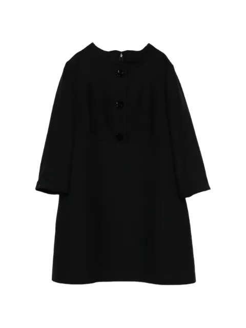 Valentino Garavani crepe mini dress Black BVAHS01CF
