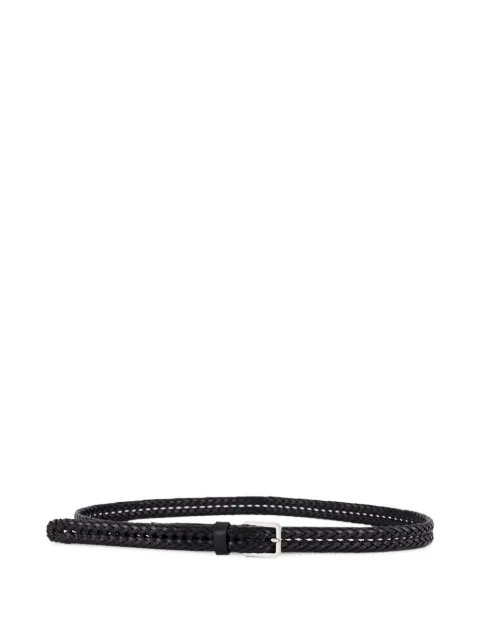 TOM FORD braided leather belt Black TB332ICL122Y