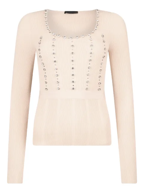 LIU JO round-neck sweater Neutrals PA6021MS99E