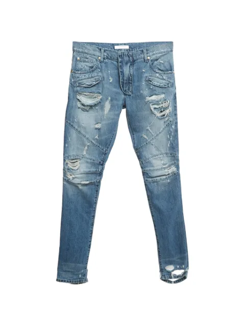 Pierre Balmain distressed jeans Blue 1193658