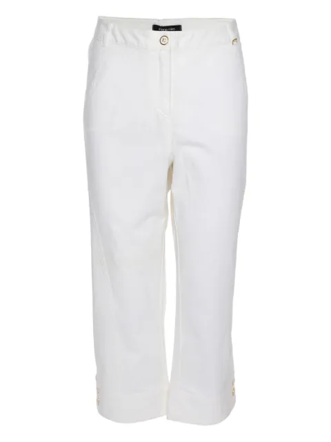 ELENA MIRÒ buttoned jeans White 1186355