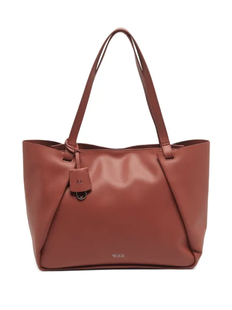 Tumi leather tote bag Brown 1208983