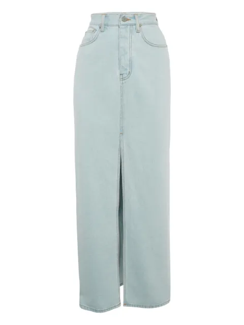 The Frankie Shop cotton maxi skirt Blue 1208631