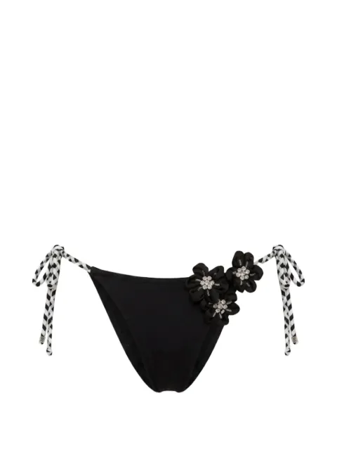 Beach Bunny Delilah bikini bottoms Black B2228B1BLCK