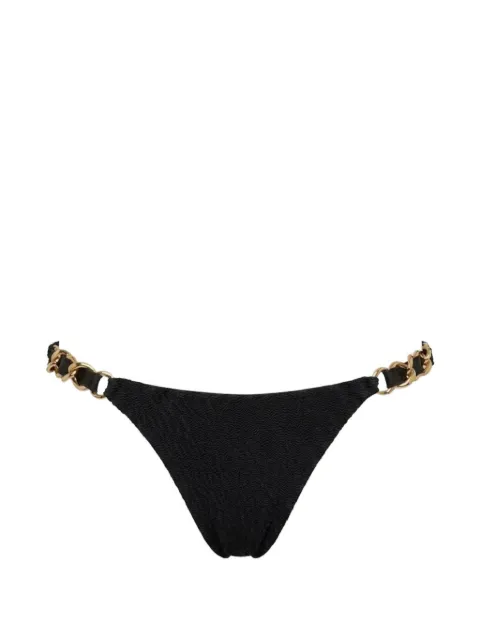Beach Bunny Brynn chain-detail bikini bottoms Black B2224B5BLCK