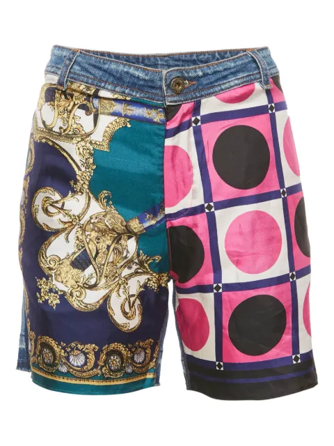 D&G Vintage patchwork shorts Blue 1184132